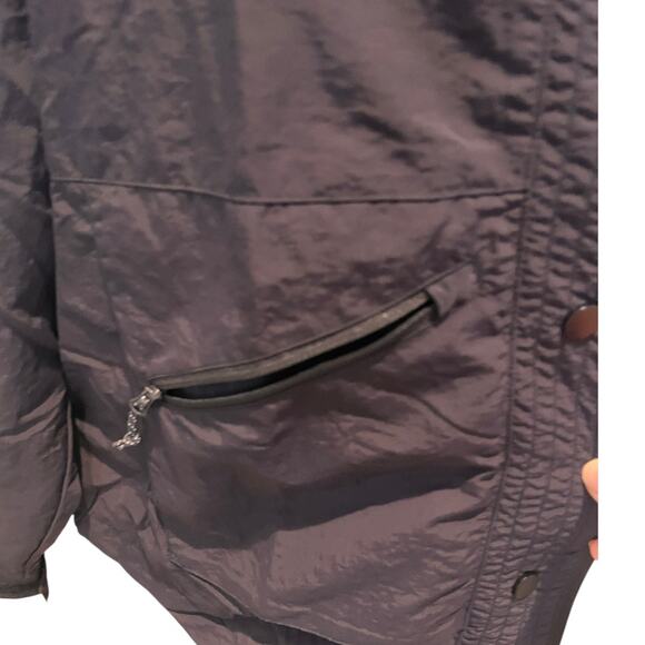 Liv Outdoor Womens Jacket Packable Hooded XL/1X Wind/Water Resistant Black - Picture 11 of 12